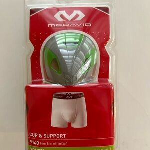 Boys cup and support